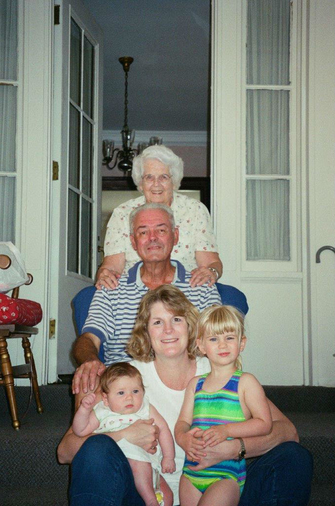 Picture of four generations in Buffalo