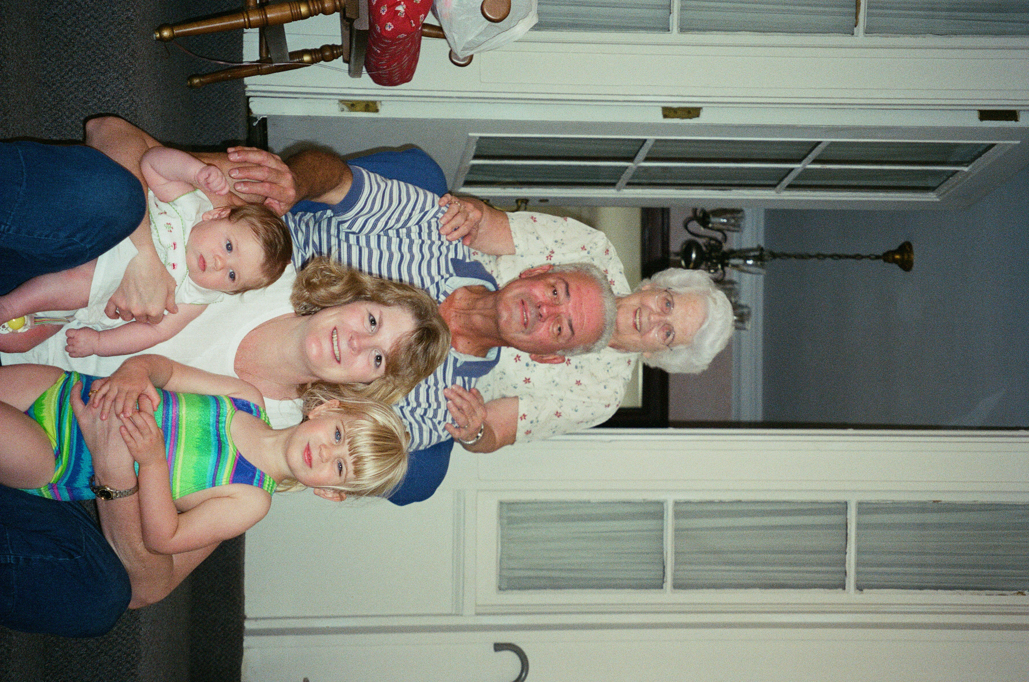 Picture of four generations in Buffalo