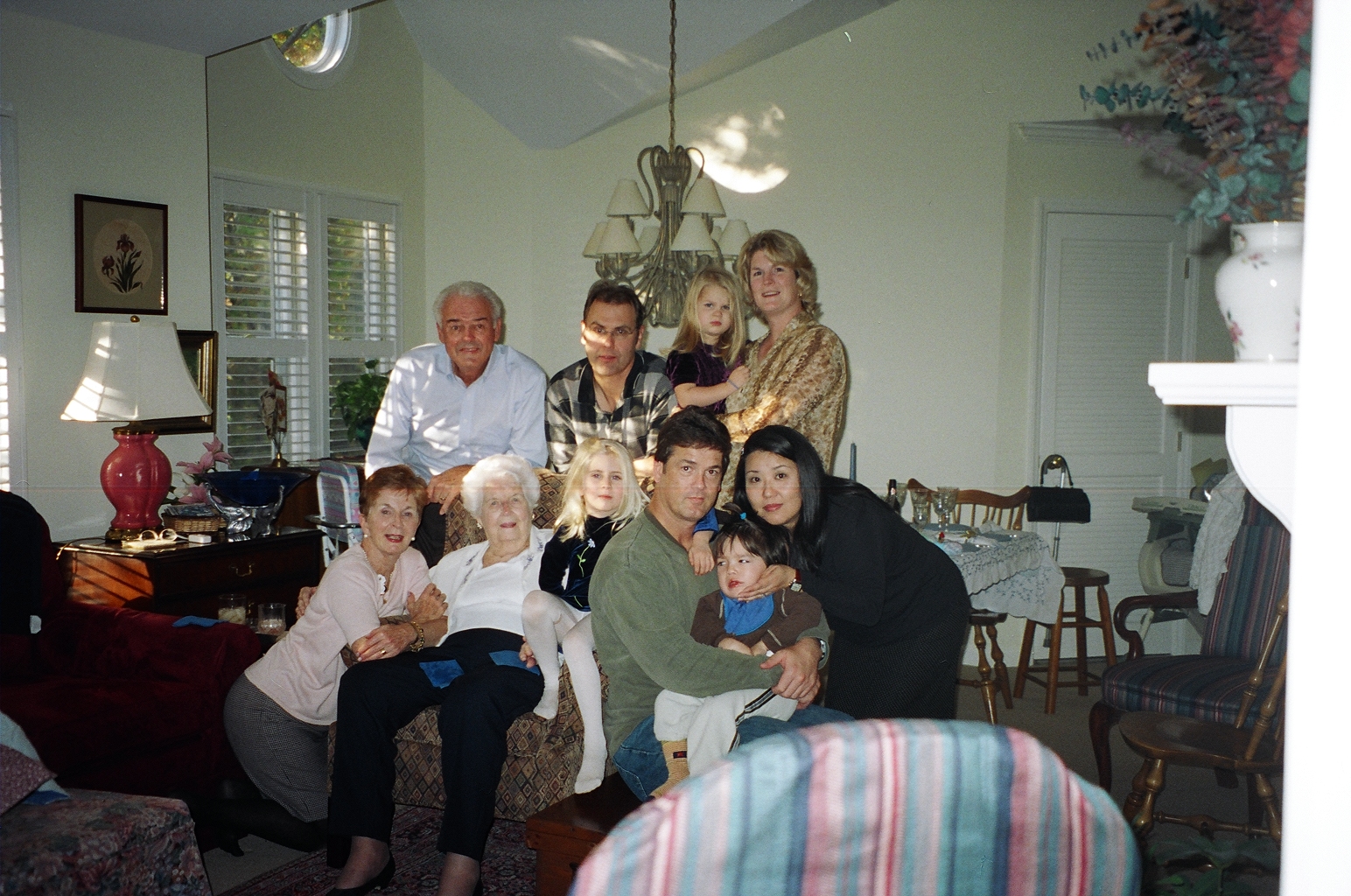 Picture of extended family in Raleigh