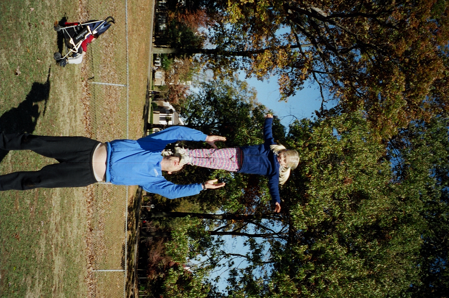 Picture of UG throwing SJ in the air in Raleigh