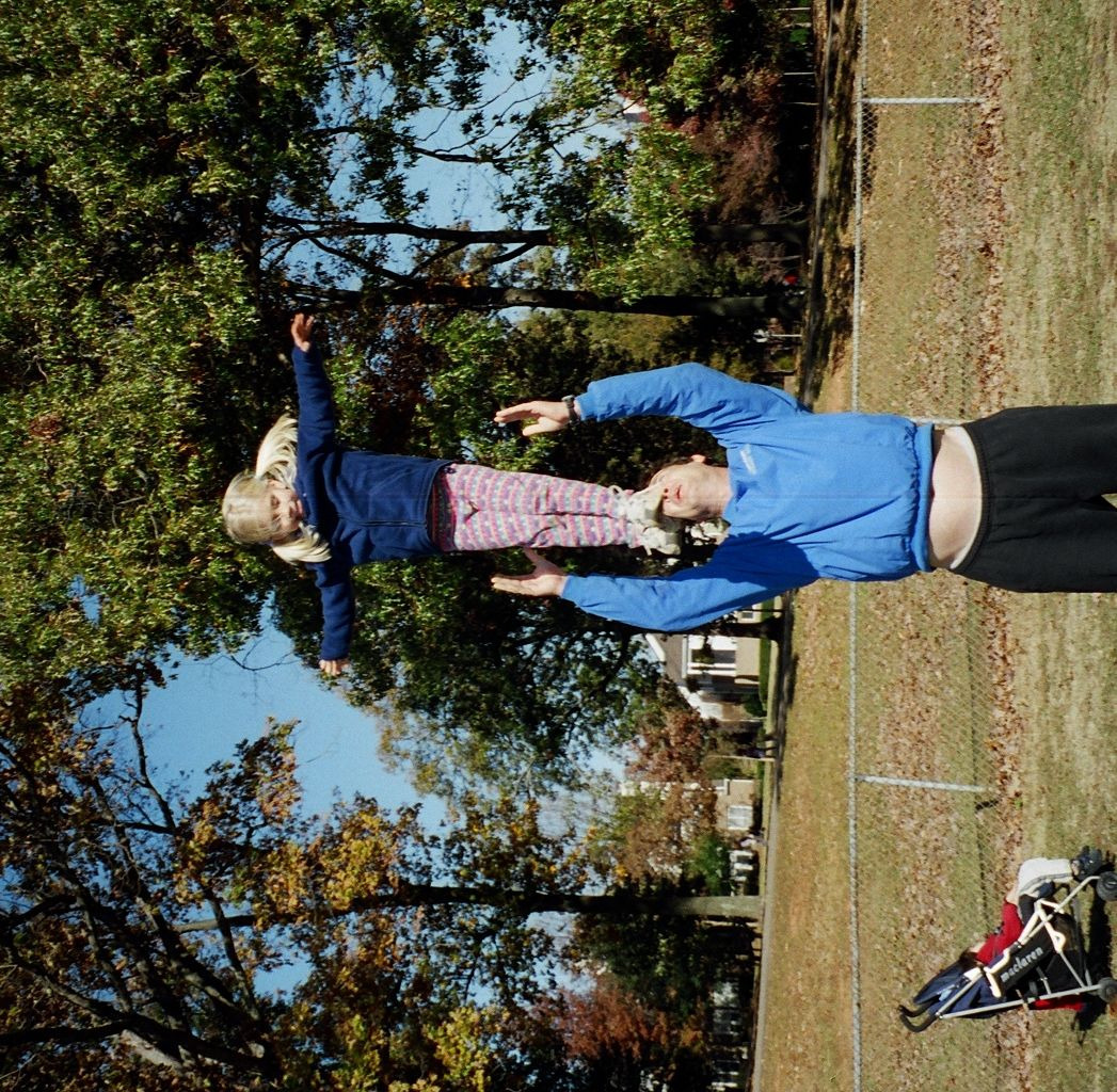 Picture of UG throwing SJ in the air in Raleigh