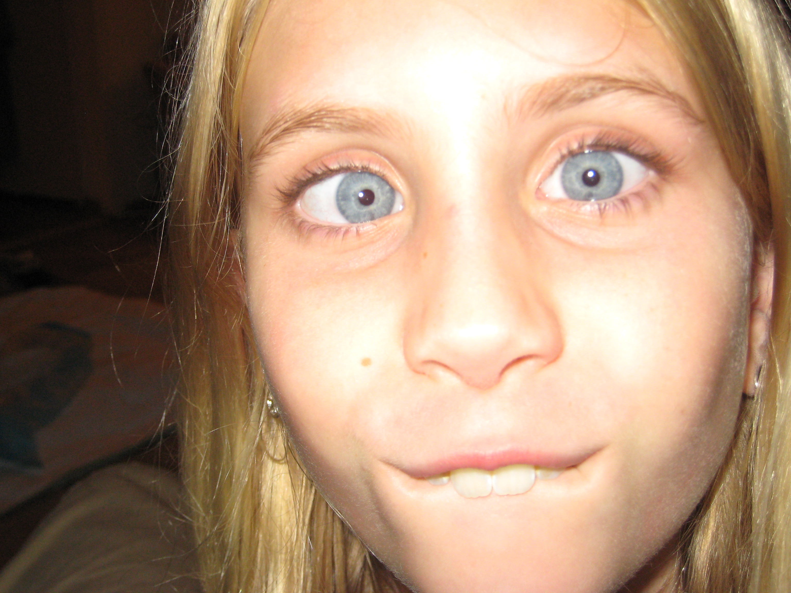 Picture of SJ making a funny face