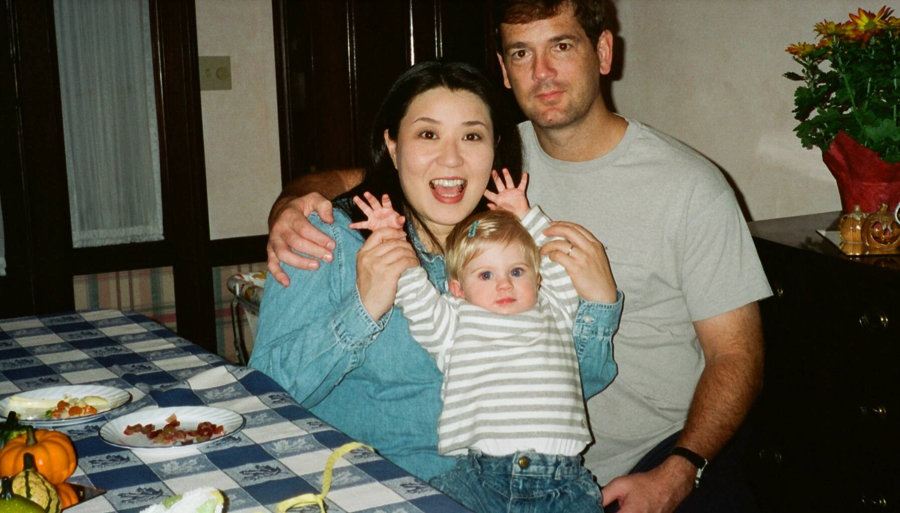 Picture of UG, AS and SJ in Buffalo in 2001