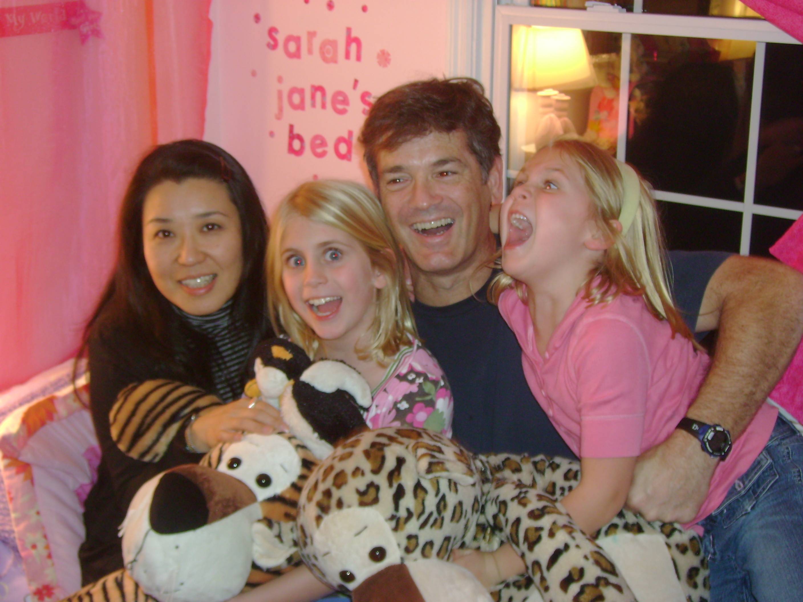 Picture of UG, AS, SJ and LM in Cary in 2008